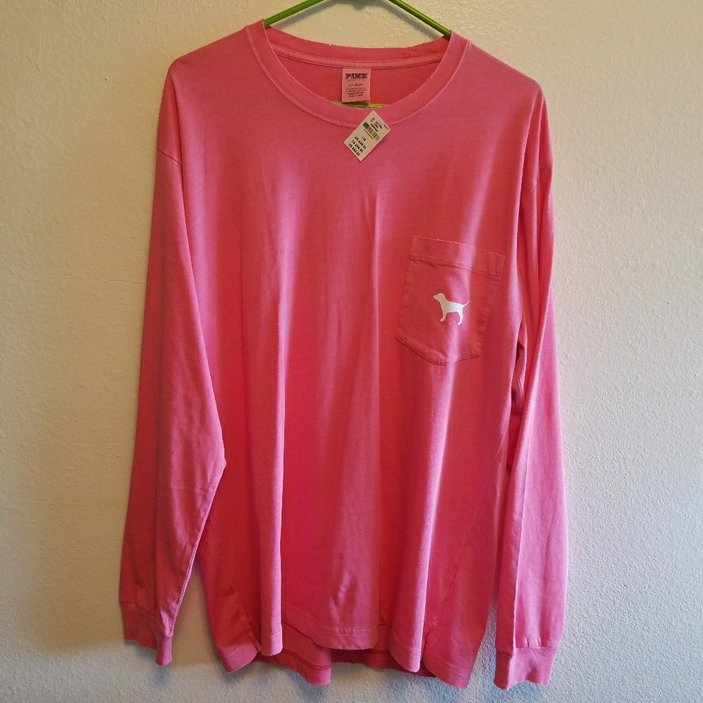 Pink long sleeve shirt NWT